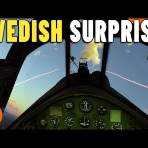 Racking Up Kills With A Tier 1 Swedish Crate In War Thunder VR! (WARNING: British Profanity)