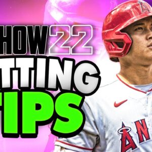 MLB The Show 22 Hitting Tutorial! Top Tips YOU NEED TO KNOW For Beginners