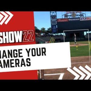 MLB The Show 22 - How To Change Your Cameras #Shorts