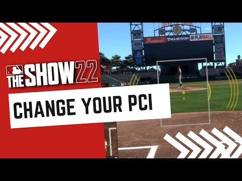 MLB The Show 22 - How To Change Your PCI #Shorts