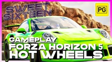 Spinning our HOT WHEELS in FORZA HORIZON 5! - SWEET 16
