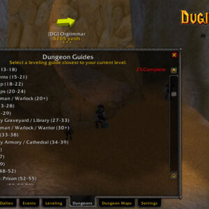 digiwow dungeon guide menu