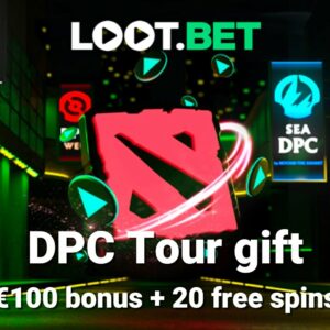DPC Tour Gift Pack at Loot.bet: €100 bonus + €20 free bet
