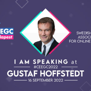 CEEGC Budapest ’22 Speaker Profile: Gustaf Hoffstedt – Secretary-General at the Swedish Trade Association for Online Gambling