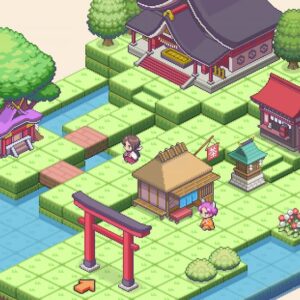 Pixel Shrine JINJA is a sandbox simulation game by KaguraTech now available globally on Android and iOS