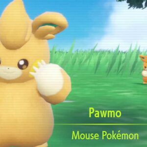Pawmo the new mouse pokemon evolves into the electric/fighting type Pawmot