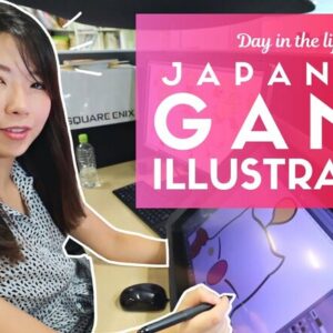 Check out 'Day in the Life' of a Square Enix illustrator