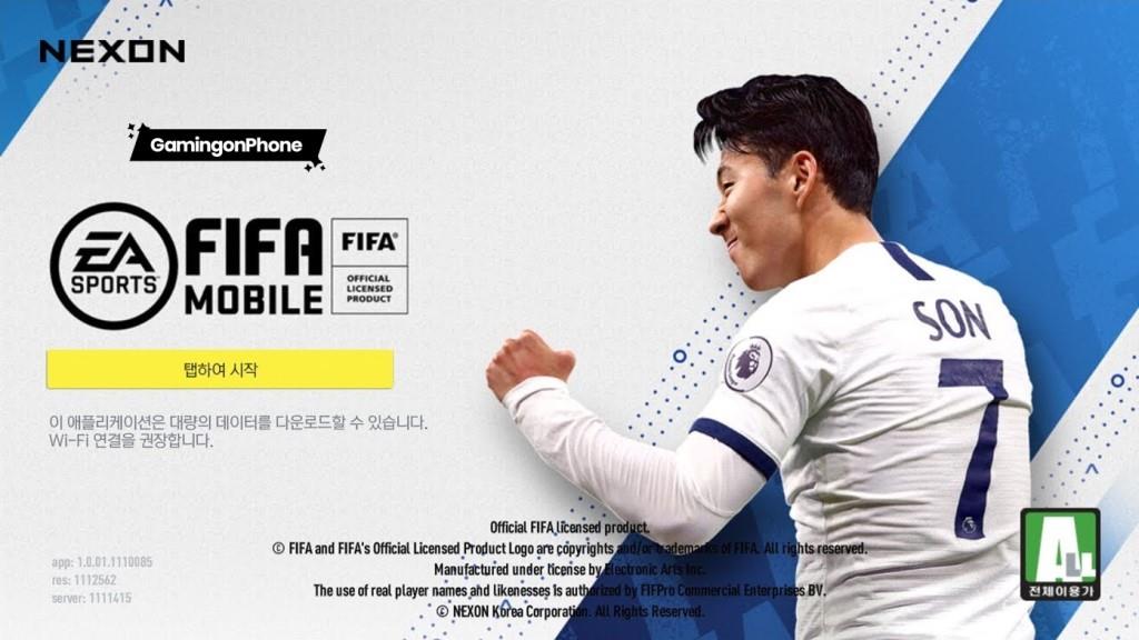FIFA Mobile South Korea Son Nexon Cover